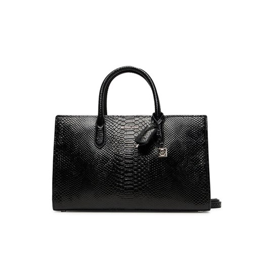 Torebka MICHAEL Michael Kors Scarlett 30T5SETS2L Czarny ze sklepu eobuwie.pl w kategorii Kuferki - zdjęcie 184690574