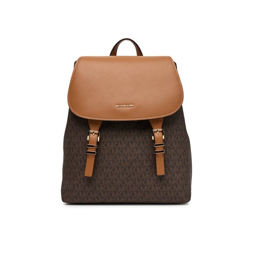 Plecak MICHAEL Michael Kors Quinn 30T5GQNB2B Brązowy ze sklepu eobuwie.pl w kategorii Plecaki - zdjęcie 184690601