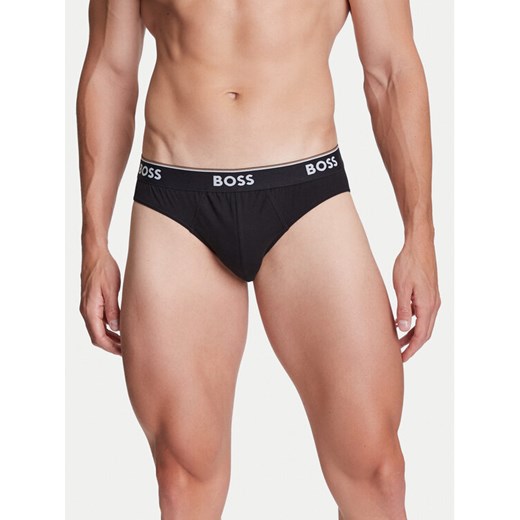 BOSS Komplet 3 par slipów 50531681 Czarny ze sklepu MODIVO w kategorii Majtki męskie - zdjęcie 184691021