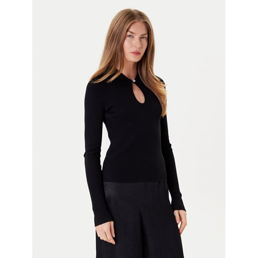Marella Sweter Plume 2525366111 Czarny Slim Fit ze sklepu MODIVO w kategorii Swetry damskie - zdjęcie 184691022