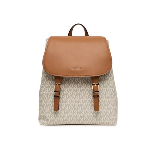 MICHAEL Michael Kors Plecak Quinn 30T5GQNB2B Beżowy ze sklepu MODIVO w kategorii Plecaki - zdjęcie 184691060