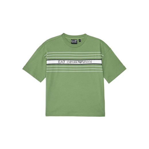EA7 Emporio Armani T-Shirt 7B000069 AF10378 U7203 Zielony Relaxed Fit ze sklepu MODIVO w kategorii T-shirty chłopięce - zdjęcie 184691061