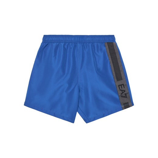 EA7 Emporio Armani Szorty kąpielowe 7B000247 AF13101 UB054 Niebieski Regular Fit ze sklepu MODIVO w kategorii Spodenki chłopięce - zdjęcie 184691064
