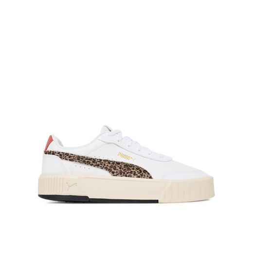 Puma Sneakersy Carina Mia Animal Flair 403515 01 Biały ze sklepu MODIVO w kategorii Buty sportowe damskie - zdjęcie 184691080