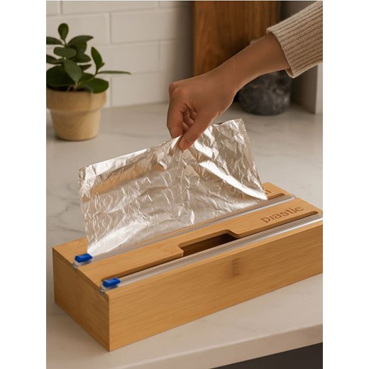 Sinsay - Organizer na folię spożywczą - beżowy Sinsay One Size Sinsay