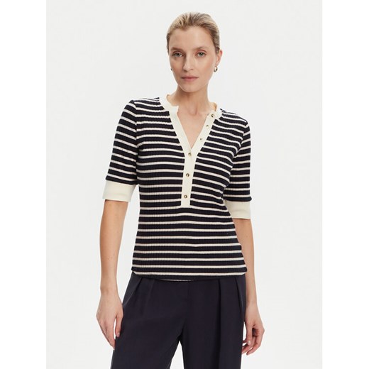 Guess Sweter W5YP20 KCZ82 Granatowy Regular Fit ze sklepu MODIVO w kategorii Swetry damskie - zdjęcie 184692162