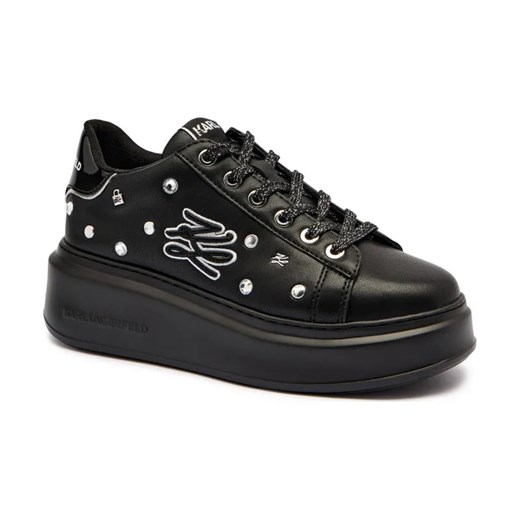 Karl Lagerfeld Skórzane sneakersy ANAKAPRI ze sklepu Gomez Fashion Store w kategorii Buty sportowe damskie - zdjęcie 184692272