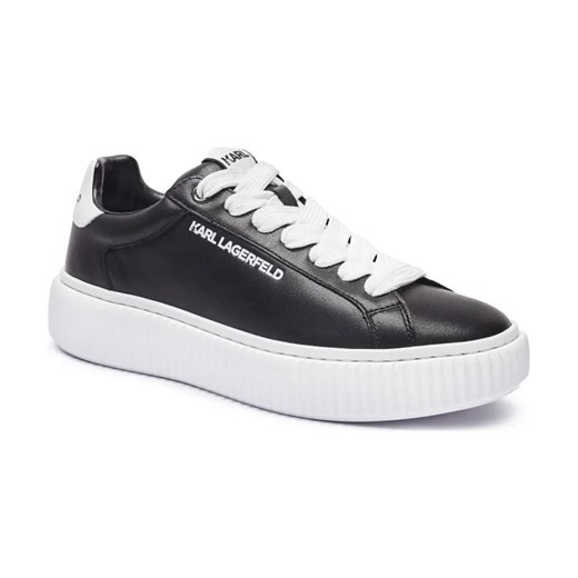 Karl Lagerfeld Skórzane sneakersy KAPRIKA ze sklepu Gomez Fashion Store w kategorii Buty sportowe męskie - zdjęcie 184692312