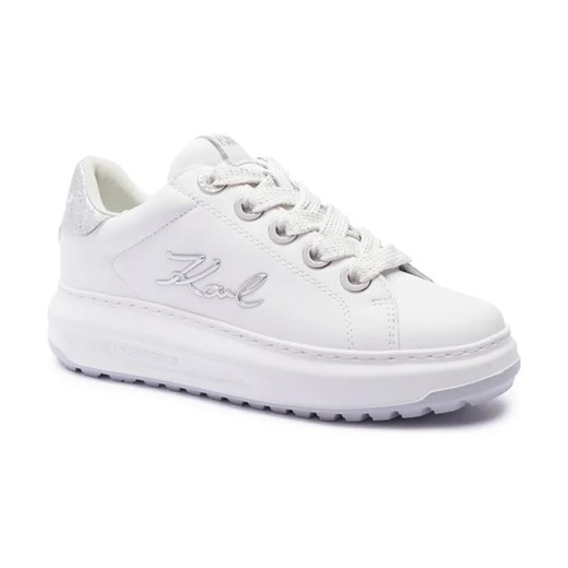 Karl Lagerfeld Skórzane sneakersy KAPRI LUG ze sklepu Gomez Fashion Store w kategorii Buty sportowe damskie - zdjęcie 184692332