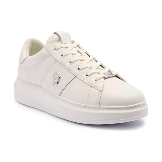 Karl Lagerfeld Skórzane sneakersy KAPRI ze sklepu Gomez Fashion Store w kategorii Buty sportowe męskie - zdjęcie 184692334