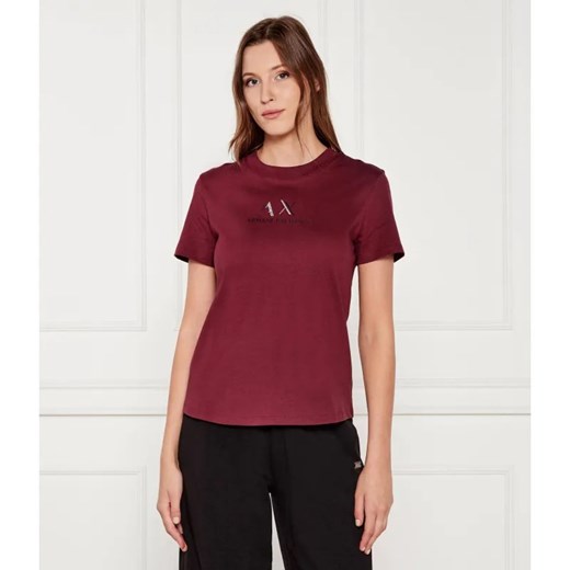 Armani Exchange T-shirt | Regular Fit ze sklepu Gomez Fashion Store w kategorii Bluzki damskie - zdjęcie 184692363