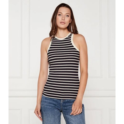 GUESS Top CAMILLA | Slim Fit ze sklepu Gomez Fashion Store w kategorii Bluzki damskie - zdjęcie 184692382