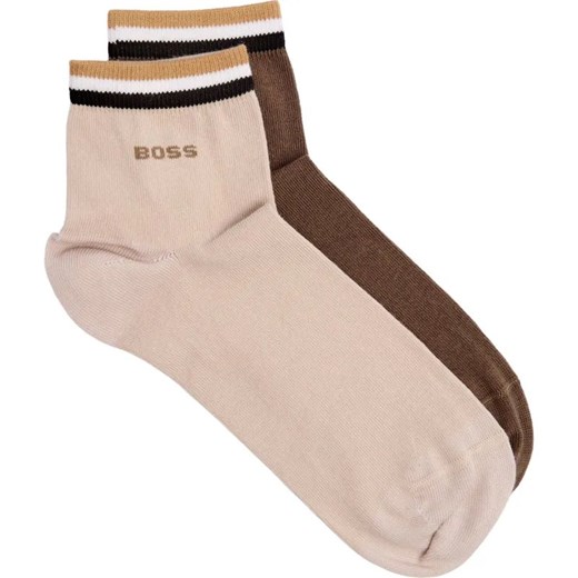 BOSS BLACK Skarpety 2-pack 2P SH Stripe CC ze sklepu Gomez Fashion Store w kategorii Skarpetki męskie - zdjęcie 184692393