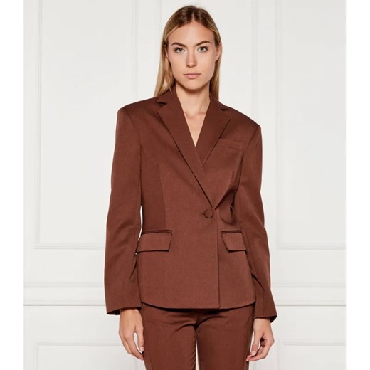 Patrizia Pepe Marynarka | Regular Fit ze sklepu Gomez Fashion Store w kategorii Marynarki damskie - zdjęcie 184692424