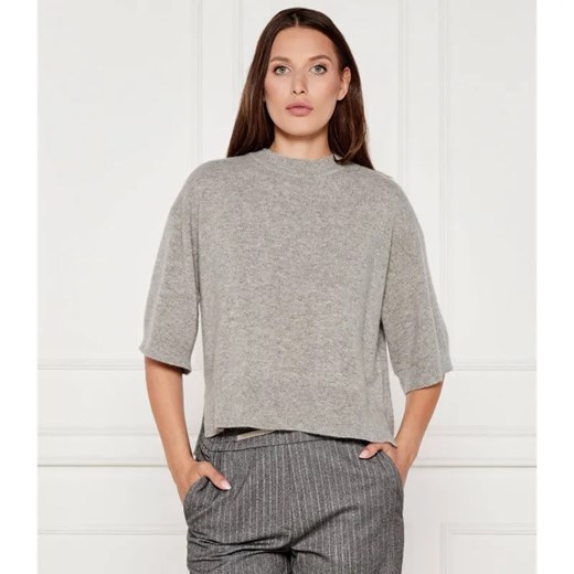 Marella Kaszmirowy sweter TRUPPA | Relaxed fit ze sklepu Gomez Fashion Store w kategorii Swetry damskie - zdjęcie 184692450