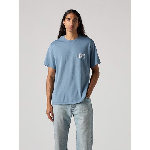 Levi&apos;s Koszulka w kolorze niebieskim ze sklepu Limango Polska w kategorii T-shirty męskie - zdjęcie 184693331