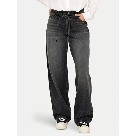 ONLY Jeansy Gianna 15347094 Czarny Balloon Fit ze sklepu MODIVO w kategorii Spodnie dziewczęce - zdjęcie 184693593