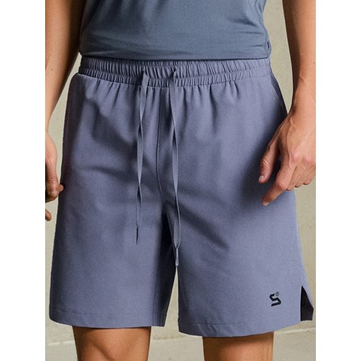 Sinsay - Szorty SNSY PERFORMANCE - kremowy Sinsay S Sinsay