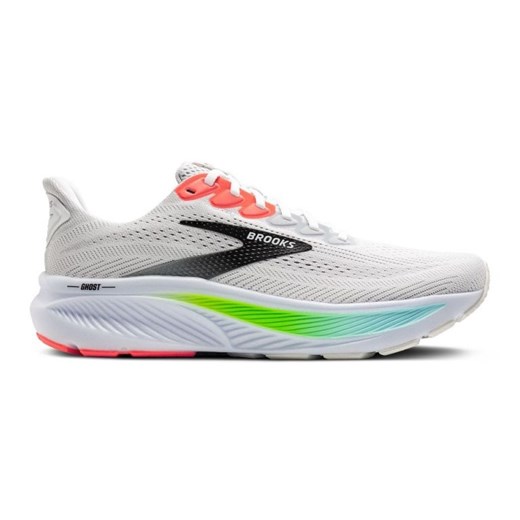 Buty do biegania Brooks Running Ghost 17 M 1104421D112.100 białe ze sklepu ButyModne.pl w kategorii Buty sportowe męskie - zdjęcie 184693824