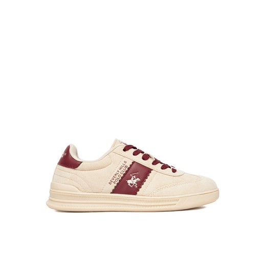 Sneakersy Beverly Hills Polo Club CEO-A1419104A Écru ze sklepu eobuwie.pl w kategorii Buty sportowe damskie - zdjęcie 184695031