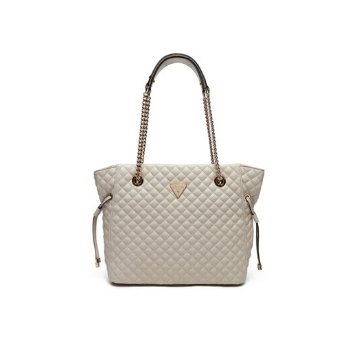 Guess Torebka HWEQG9 54122 Écru ze sklepu MODIVO w kategorii Torby Shopper bag - zdjęcie 184695673