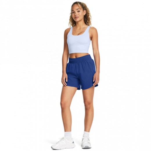 Damskie spodenki treningowe Under Armour UA Vanish 5in Short - niebieskie ze sklepu Sportstylestory.com w kategorii Szorty - zdjęcie 184697550