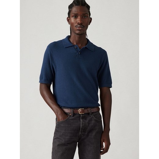 Levi&apos;s Koszulka polo w kolorze granatowym XL wyprzedaż Limango Polska