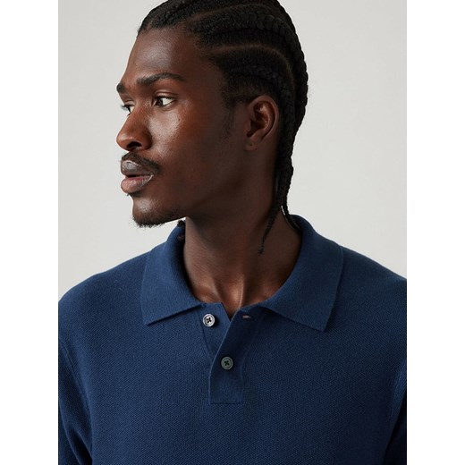 Levi&apos;s Koszulka polo w kolorze granatowym XL wyprzedaż Limango Polska
