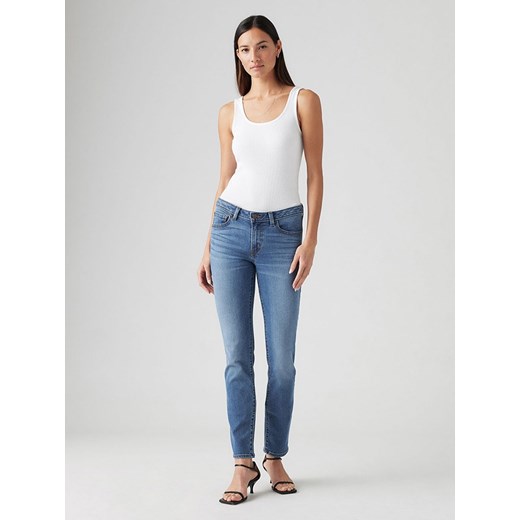Levi&apos;s Dżinsy - Skinny fit - w kolorze niebieskim ze sklepu Limango Polska w kategorii Jeansy damskie - zdjęcie 184697921