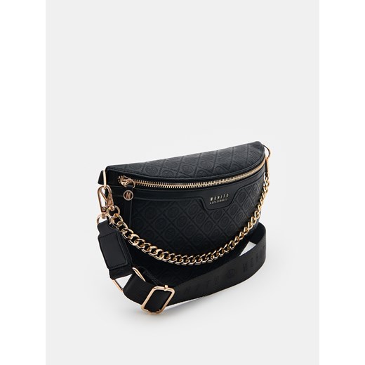 Mohito - Czarna saszetka typu nerka - czarny Mohito ONE SIZE Mohito