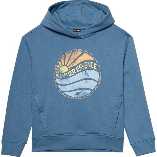Bluza chłopięca 4FJWSS24TSWSM0935 4F ze sklepu SPORT-SHOP.pl w kategorii Bluzy chłopięce - zdjęcie 184698603