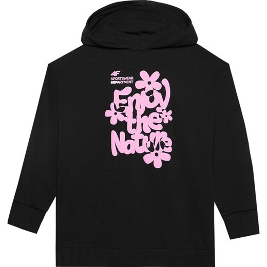 Bluza dziewczęca 4FJWSS24TSWSF0941 4F ze sklepu SPORT-SHOP.pl w kategorii Bluzy dziewczęce - zdjęcie 184698660