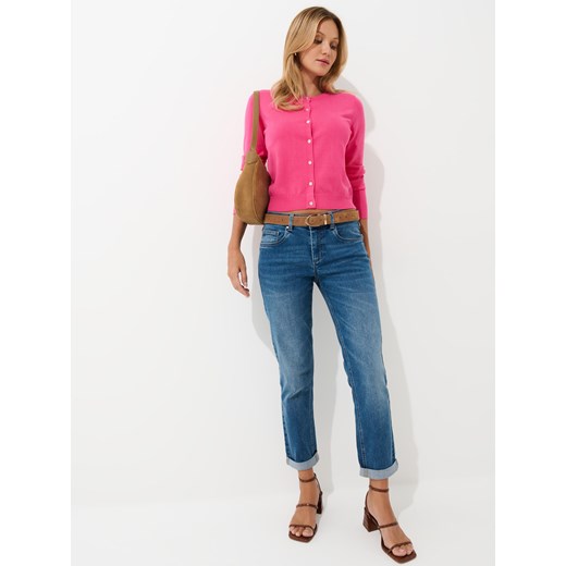 Mohito - Jeansy boyfriend - niebieski ze sklepu Mohito w kategorii Jeansy damskie - zdjęcie 184699430