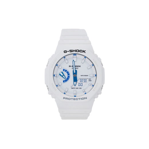 Zegarek G-Shock GA-2100HDS-7AER Biały ze sklepu eobuwie.pl w kategorii Zegarki - zdjęcie 184700062