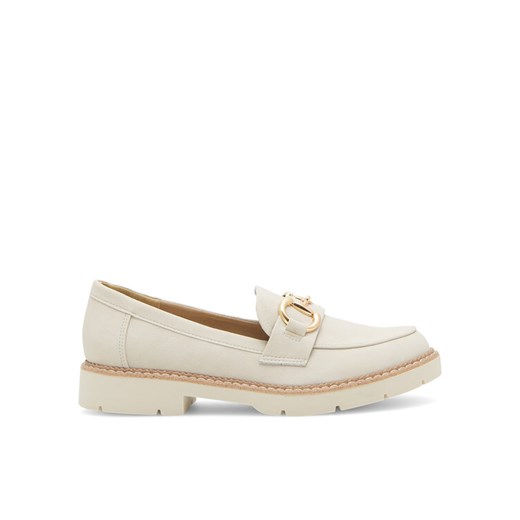 Lordsy Clara Barson EVELINNE WS5885-01 Écru ze sklepu eobuwie.pl w kategorii Mokasyny damskie - zdjęcie 184700073