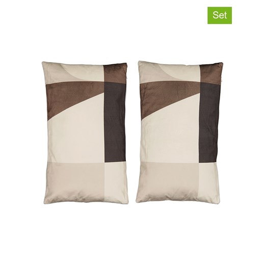 SiL Interiors Poduszka dekoracyjna w kolorze beżowo-brązowym - 50 x 30 cm ze sklepu Limango Polska w kategorii Poduszki dekoracyjne - zdjęcie 184701080