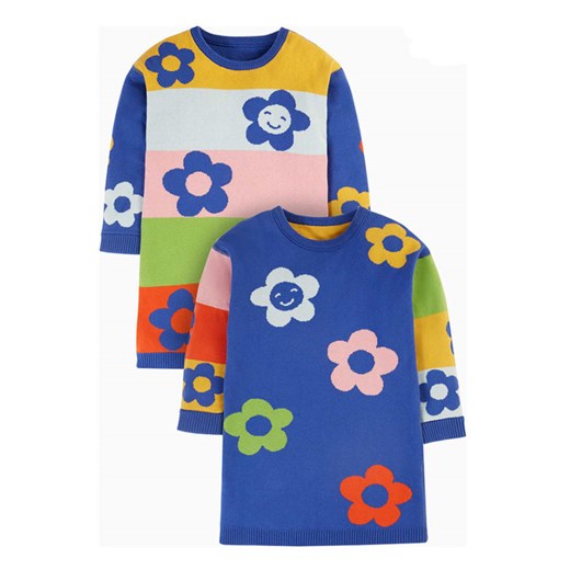 Frugi Sukienki (2 szt.) ze wzorem ze sklepu Limango Polska w kategorii Sukienki dziewczęce - zdjęcie 184701302