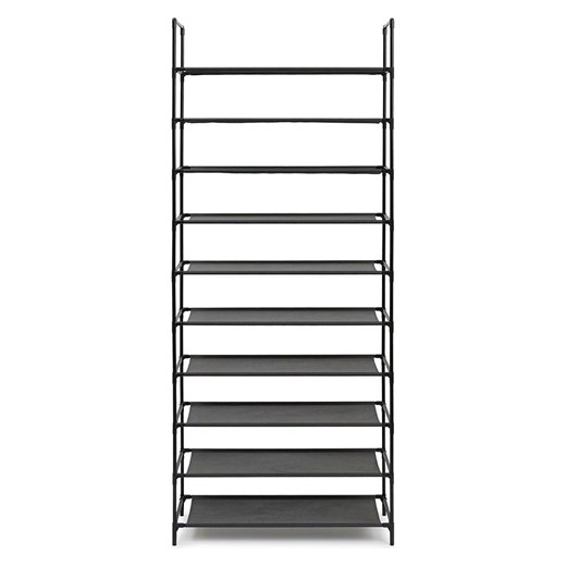 Lifa Living Regał w kolorze czarnym na buty - 28 x 73 x 178 cm ze sklepu Limango Polska w kategorii Szafy - zdjęcie 184701341