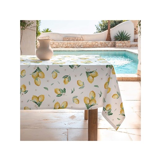 Mint Rugs Obrus &quot;Summer Special Helios&quot; w kolorze biało-zielono-żółtym ze sklepu Limango Polska w kategorii Obrusy i bieżniki - zdjęcie 184701542