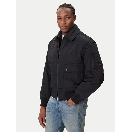 BOSS Kurtka bomber Oking 50543492 Czarny Oversize ze sklepu MODIVO w kategorii Kurtki męskie - zdjęcie 184701574