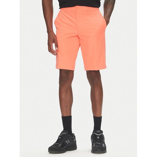 BOSS Szorty materiałowe S_Commuter_10.5 inch 50540337 Czerwony Slim Fit ze sklepu MODIVO w kategorii Spodenki męskie - zdjęcie 184701580