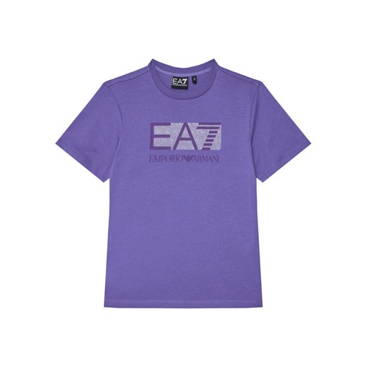 EA7 Emporio Armani T-Shirt 7B000036 AF10378 UA050 Niebieski Regular Fit ze sklepu MODIVO w kategorii T-shirty chłopięce - zdjęcie 184701602