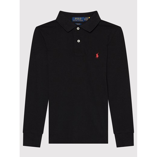 Polo Ralph Lauren Polo 323708858011 Czarny Regular Fit ze sklepu MODIVO w kategorii T-shirty chłopięce - zdjęcie 184701691
