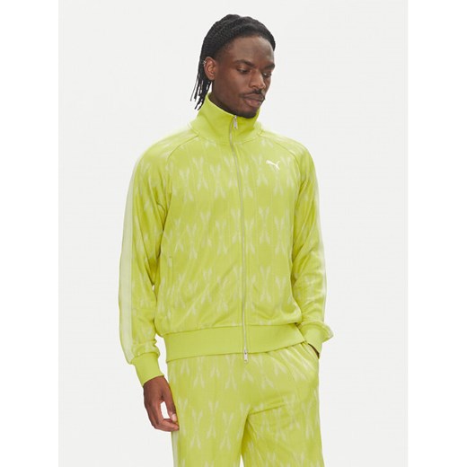 Puma Bluza The NeverWorn V T7 631491 Zielony Regular Fit ze sklepu MODIVO w kategorii Bluzy męskie - zdjęcie 184701703