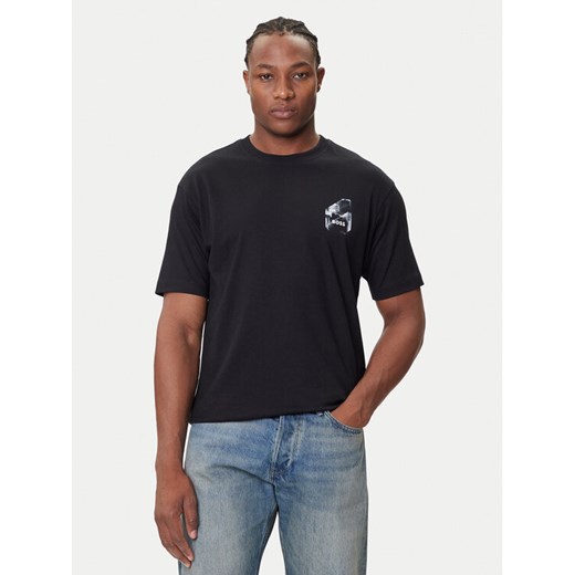 BOSS T-Shirt 50546374 Czarny Relaxed Fit ze sklepu MODIVO w kategorii T-shirty męskie - zdjęcie 184701752