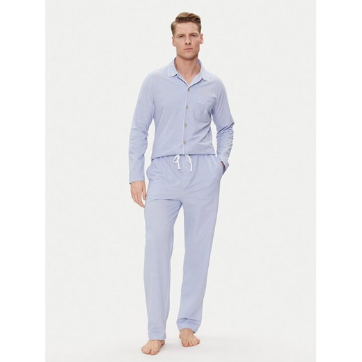 Polo Ralph Lauren Piżama 714931640001 Niebieski Regular Fit ze sklepu MODIVO w kategorii Piżamy męskie - zdjęcie 184701841