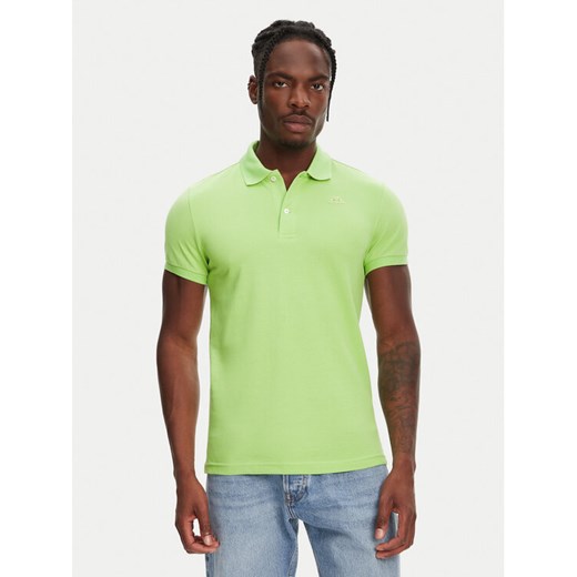 Robe di Kappa Polo William 6006170 Zielony Slim Fit ze sklepu MODIVO w kategorii T-shirty męskie - zdjęcie 184701880