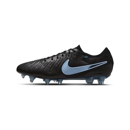 Korki piłkarskie typu low top na miękką murawę Nike Tiempo Legend 10 Elite - Czerń ze sklepu Nike poland w kategorii Buty sportowe męskie - zdjęcie 184704173