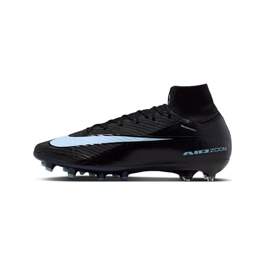 Korki piłkarskie typu high top Nike Mercurial Superfly 10 Elite AG-Pro - Czerń ze sklepu Nike poland w kategorii Buty sportowe męskie - zdjęcie 184704222