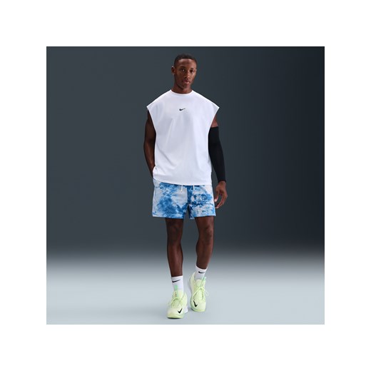 Męskie spodenki treningowe do koszykówki z siateczki 13 cm Dri-FIT Nike - Szary ze sklepu Nike poland w kategorii Spodenki męskie - zdjęcie 184704241